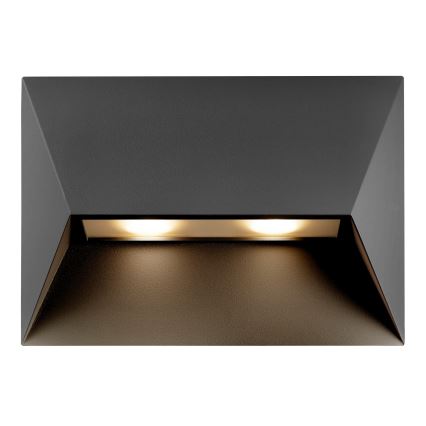 Nordlux - Vonkajšie nástenné svietidlo PONTIO 2xGU10/25W/230V IP54
