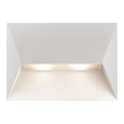 Nordlux - Vonkajšie nástenné svietidlo PONTIO 2xGU10/25W/230V IP54 biela