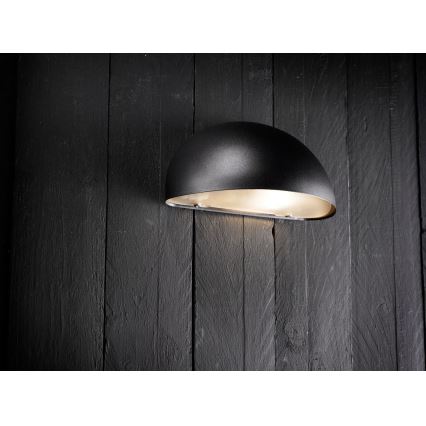 Nordlux - Vonkajšie nástenné svietidlo SCORPIUS 1xE14/40W/230V IP33 čierna