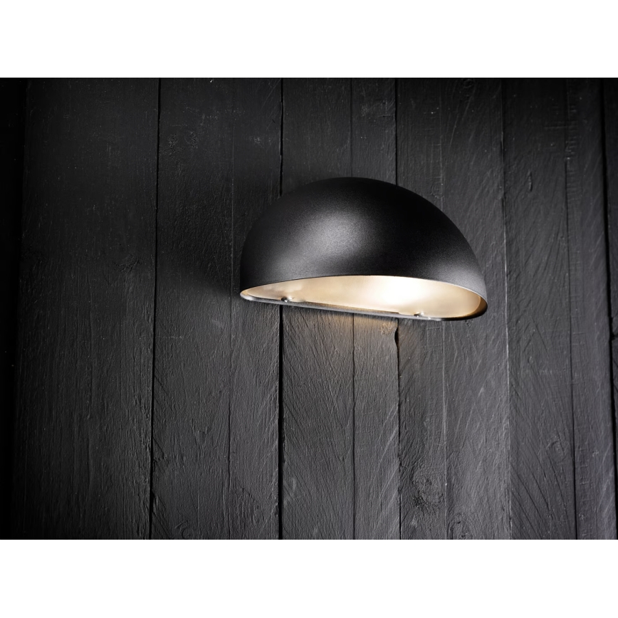 Nordlux - Vonkajšie nástenné svietidlo SCORPIUS 1xE14/40W/230V IP33 čierna