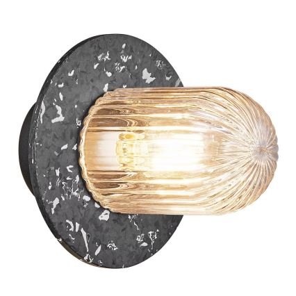 Nordlux - Vonkajšie stropné svietidlo JANUKA 1xE27/60W/230V IP54 čierna