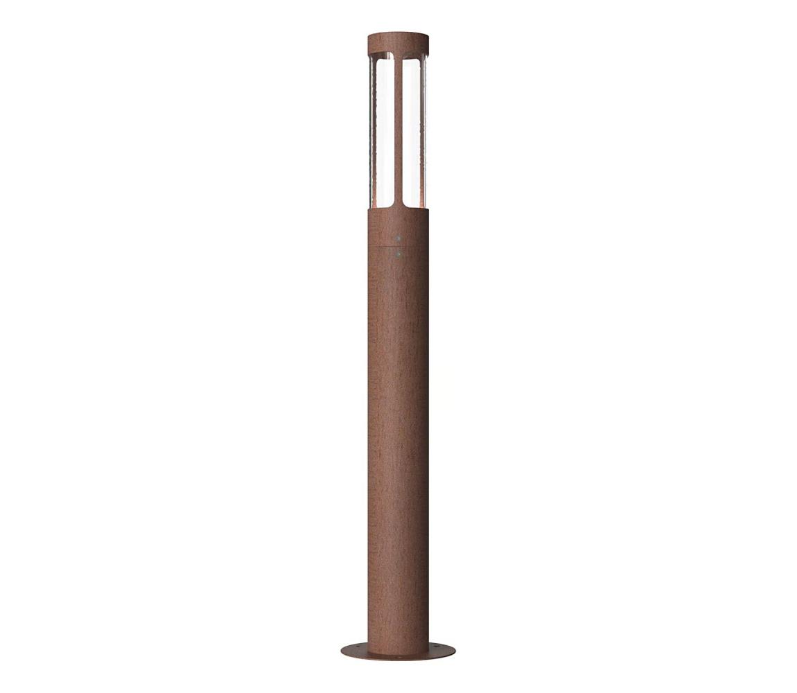 Nordlux - Vonkajšie svietidlo HELIX 1xGU10/8W/230V IP44 hrdzavé 80 cm 77499938