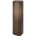 Nordlux - Vonkajšie svietidlo SIDARA 1xE27/15W/230V IP44 45 cm hnedé