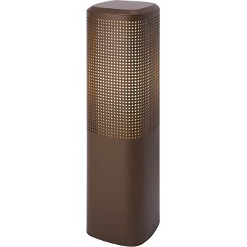 Nordlux - Vonkajšie svietidlo SIDARA 1xE27/15W/230V IP44 45 cm hnedé