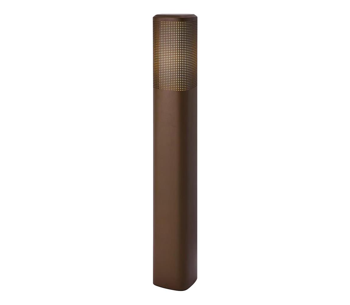 Nordlux - Vonkajšie svietidlo SIDARA 1xE27/15W/230V IP44 95 cm hnedé 2618468218