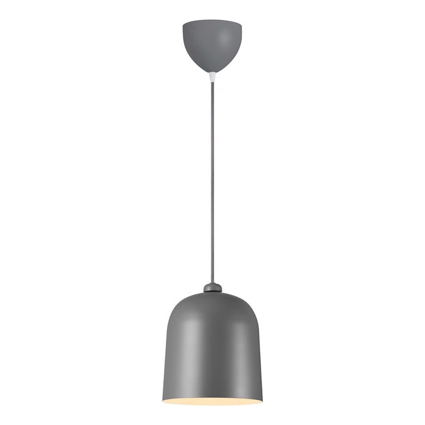 Nordlux - Závesné svietidlo ANGLE na lanku 1xE27/25W/230V, sivé