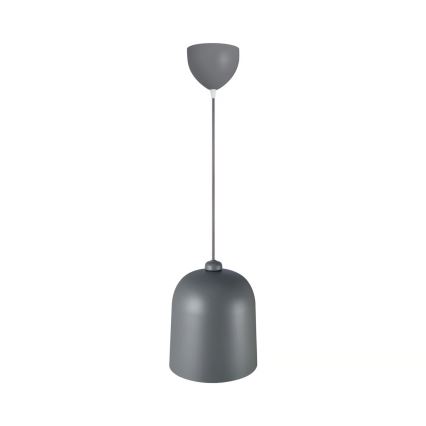 Nordlux - Závesné svietidlo ANGLE na lanku 1xE27/25W/230V, sivé
