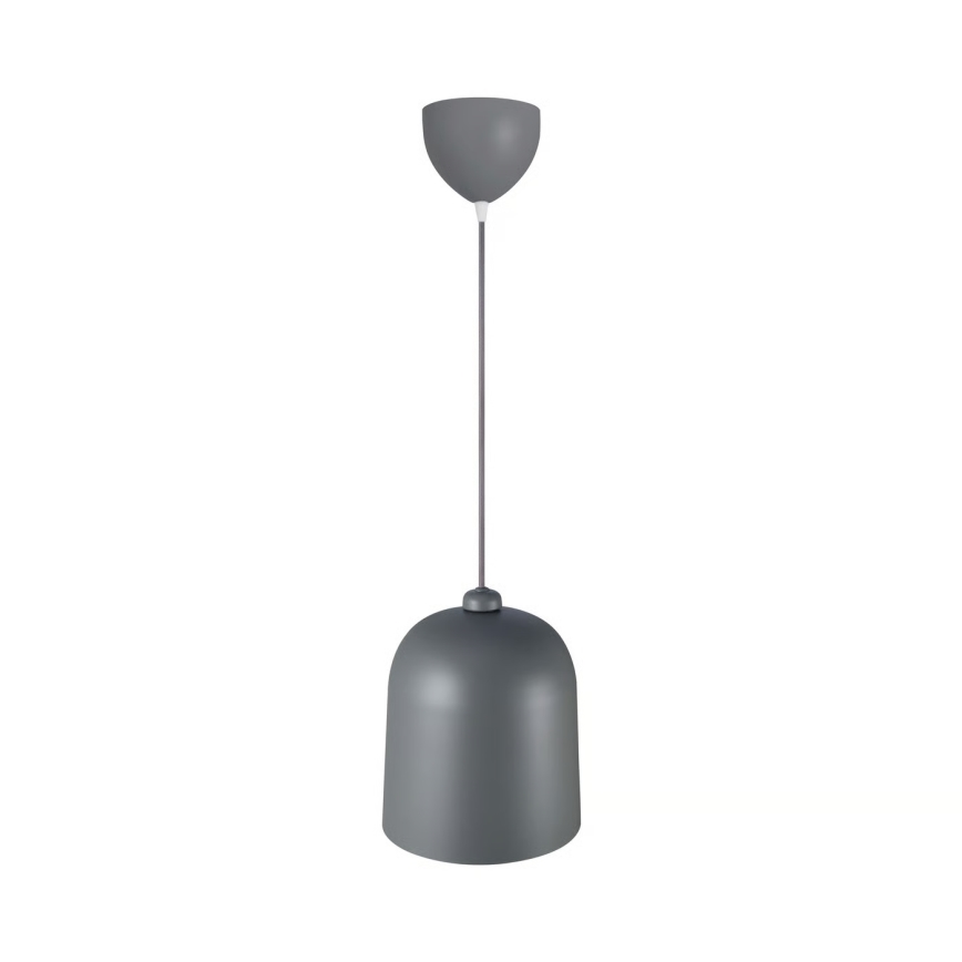 Nordlux - Závesné svietidlo ANGLE na lanku 1xE27/25W/230V, sivé