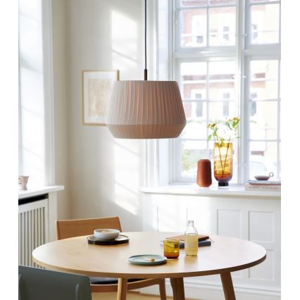 Nordlux - Závesné svietidlo DICTE 1xE27/60W/230V priemer 40 cm béžové