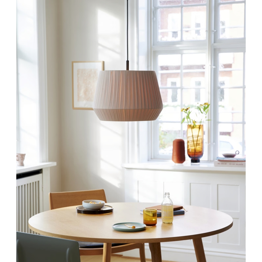 Nordlux - Závesné svietidlo DICTE 1xE27/60W/230V priemer 40 cm béžové