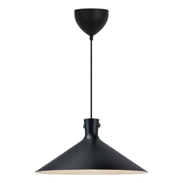 Nordlux - Závesné svietidlo na lanku DORINA 1xE27/60W/230V čierne