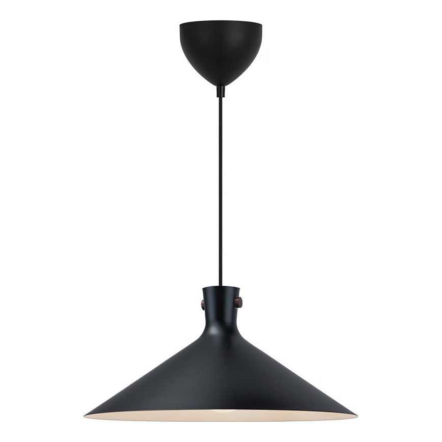 Nordlux - Závesné svietidlo na lanku DORINA 1xE27/60W/230V čierne