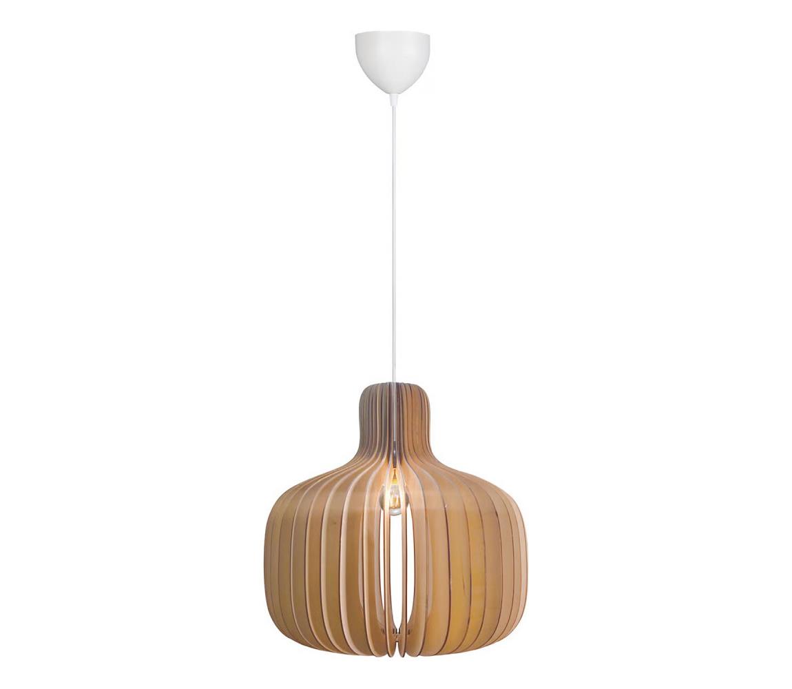 Nordlux - Závesné svietidlo na lanku HAZO 1xE27/60W/230V béžové 2512053014