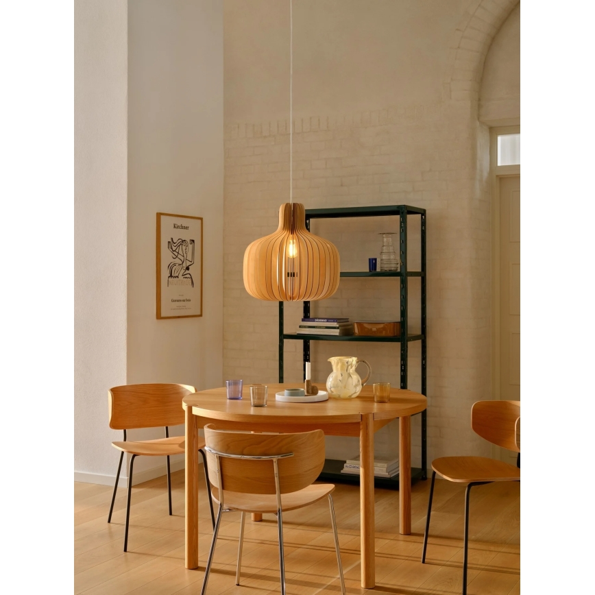 Nordlux - Závesné svietidlo na lanku HAZO 1xE27/60W/230V béžové