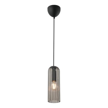 Nordlux - Závesné svietidlo na lanku MIELLA 1xE27/25W/230V dymové