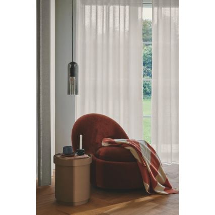 Nordlux - Závesné svietidlo na lanku MIELLA 1xE27/25W/230V dymové