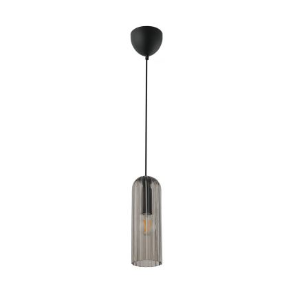 Nordlux - Závesné svietidlo na lanku MIELLA 1xE27/25W/230V dymové