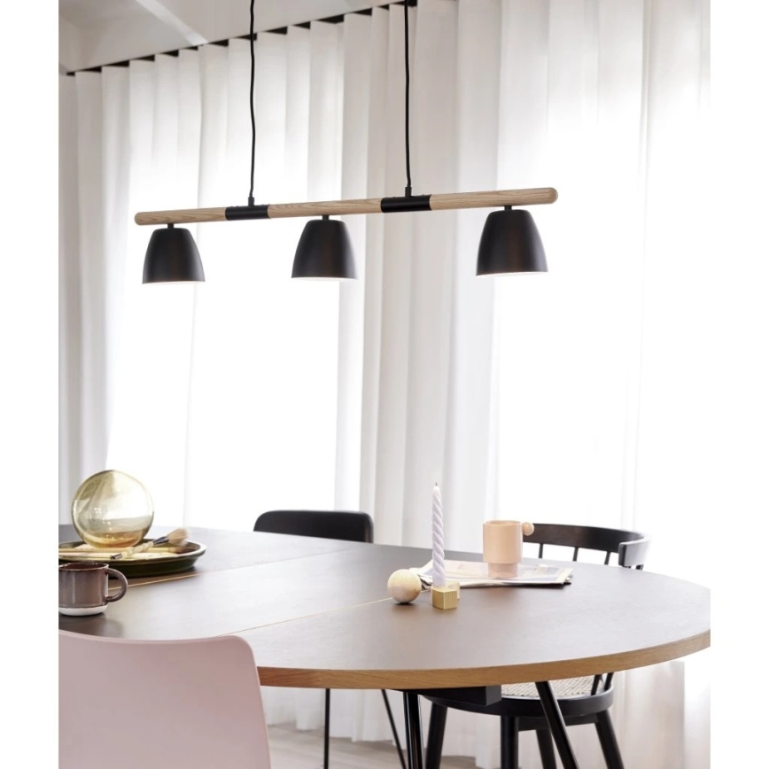 Nordlux - Závesné svietidlo THEO na lanku 3xGU10/35W/230V