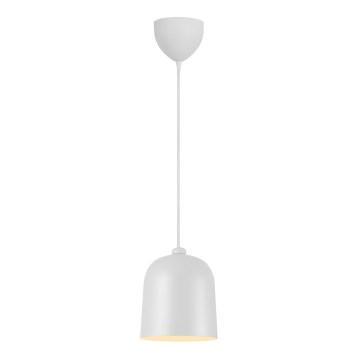 Nordlux - Závesný luster ANGLE na lankách 1xE27/25W/230V biely
