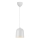 Nordlux - Závesný luster ANGLE na lankách 1xE27/25W/230V biely