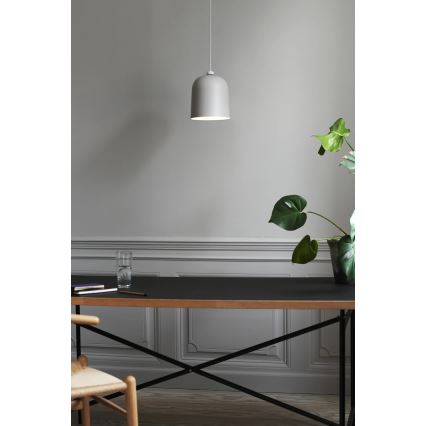 Nordlux - Závesný luster ANGLE na lankách 1xE27/25W/230V biely