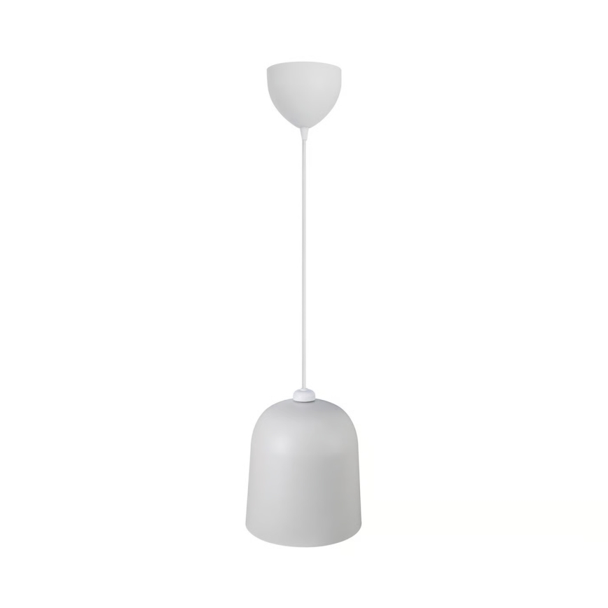 Nordlux - Závesný luster ANGLE na lankách 1xE27/25W/230V biely