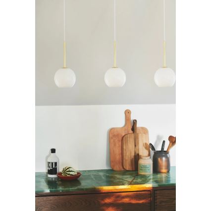 Nordlux - Závesný luster FRANCA na lanku 1xE14/40W/230V biely