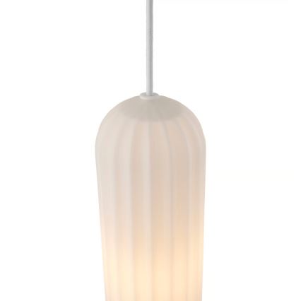 Nordlux - Závesný luster MIELLA na lanku 1xE27/25W/230V biely