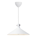 Nordlux - Závesný luster na lanku DORINA 1xE27/60W/230V biela