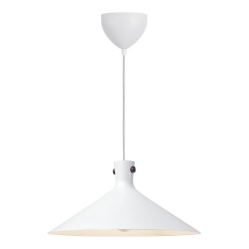 Nordlux - Závesný luster na lanku DORINA 1xE27/60W/230V biela