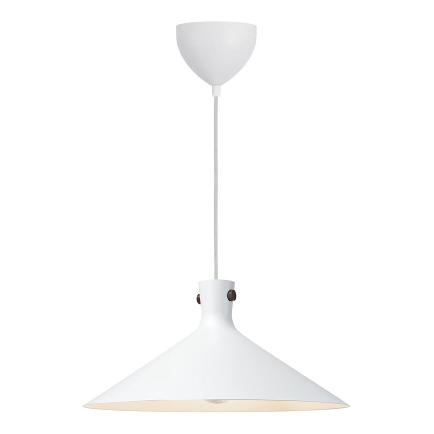 Nordlux - Závesný luster na lanku DORINA 1xE27/60W/230V biela