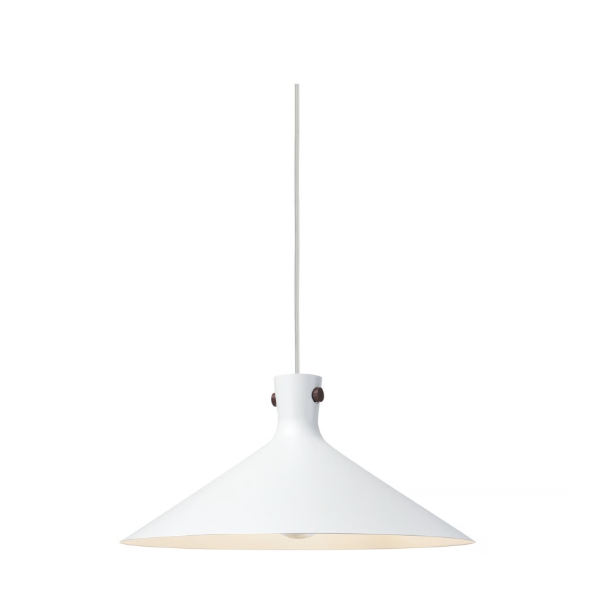 Nordlux - Závesný luster na lanku DORINA 1xE27/60W/230V biela