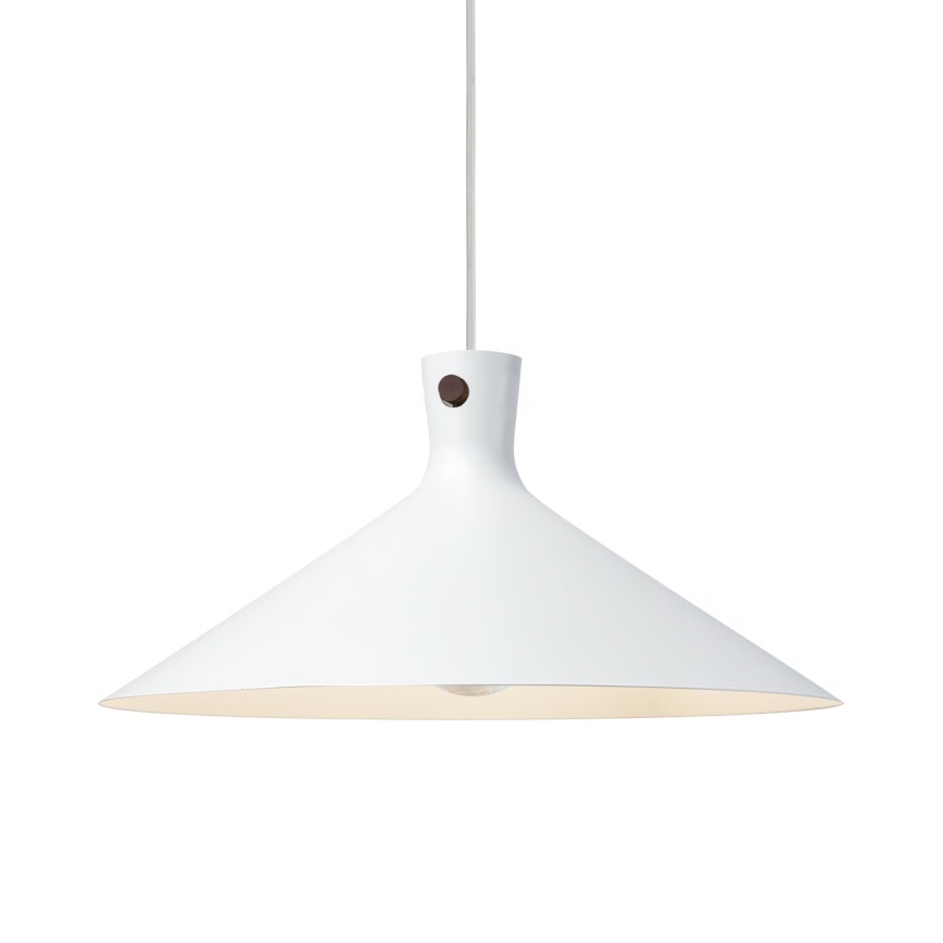 Nordlux - Závesný luster na lanku DORINA 1xE27/60W/230V biela