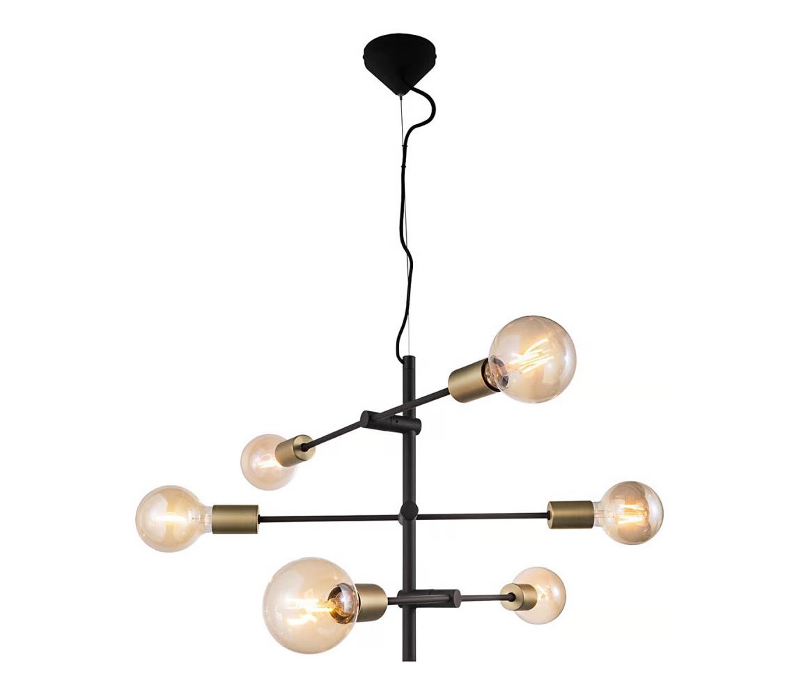 Nordlux - Závesný luster na lanku JOSEFINE 6xE27/25W/230V 48933003