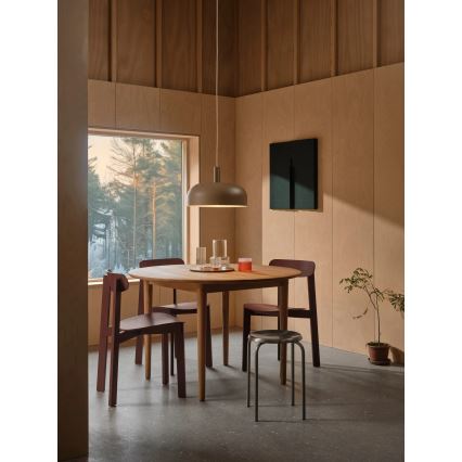 Nordlux - Závesný luster na lanku SANDRO, 1xE27/15W/230V, priemer 40 cm, hnedý