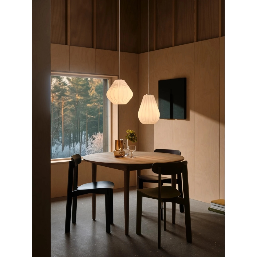 Nordlux - Závesný luster SALLINO 1xE27/15W/230V pr. 24 cm biela