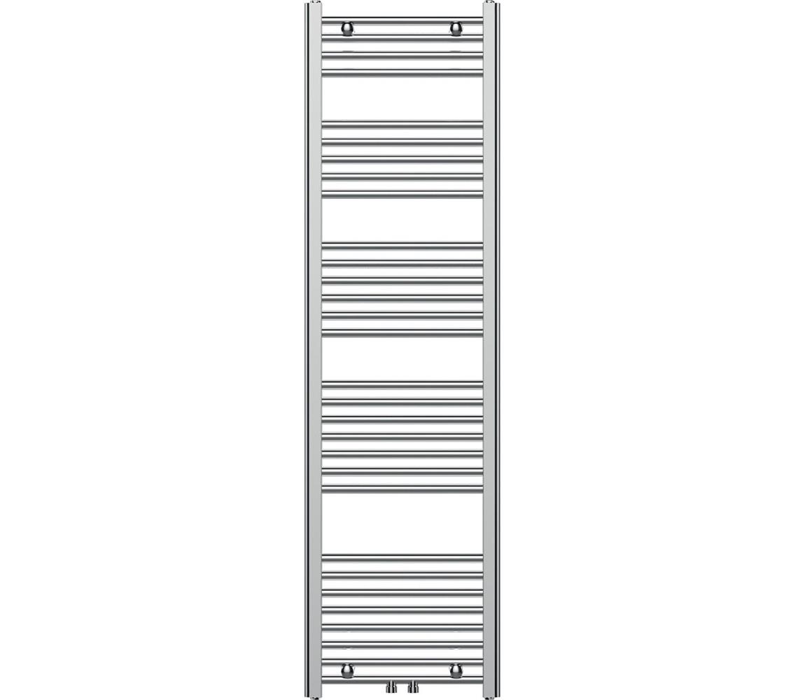 Novaservis - Kúpeľňový rebríkový radiátor 423W/230V 160x45 cm, lesklý chróm, rovný 450/1600/RS,0