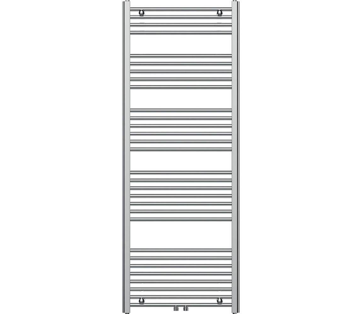 Novaservis - Kúpeľňový rebríkový radiátor 544W/230V 160x60 cm lesklý chróm rovný 600/1600/RS,0
