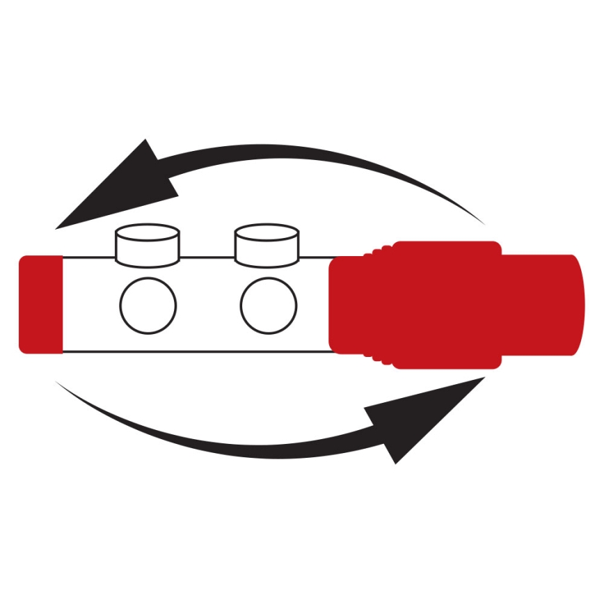 Novaservis - Sada na radiátory so stredovým pripojením rohová čierna