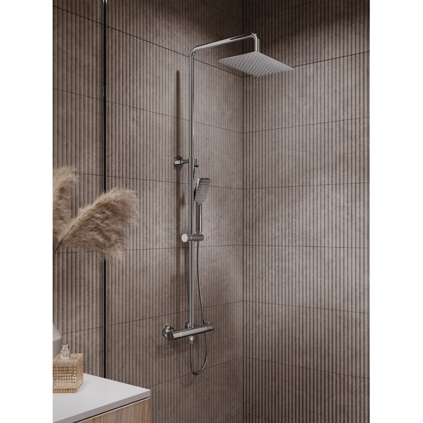 Novaservis - Sprchová sada s termostatickou batériou METALIA ECO lesklý chróm