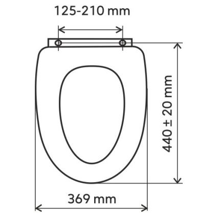 Novaservis - WC sedátko SoftClose duroplast/biela
