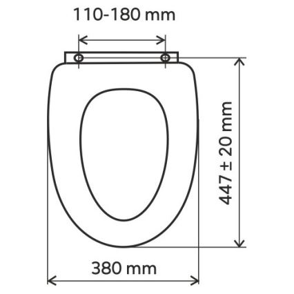 Novaservis - WC sedátko SoftClose MDF/dekor jaseň