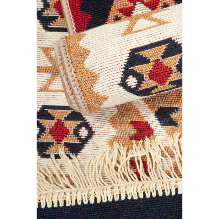 Obojstranný orientálny koberec KILIM GOLD 60x120 cm pestrofarebný