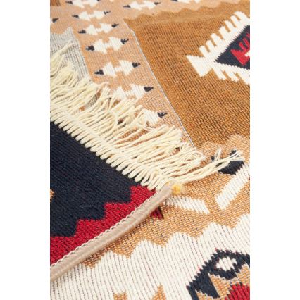 Obojstranný orientálny koberec KILIM GOLD 60x120 cm pestrofarebný