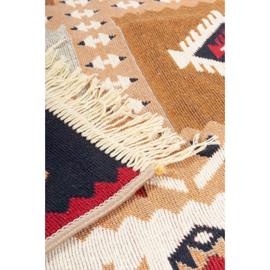 Obojstranný orientálny koberec KILIM GOLD 60x120 cm pestrofarebný
