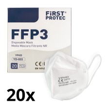 Ochranná pomôcka - respirátor FFP3 NR CE 0370 20ks
