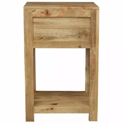 Odkladací stolík HINA 50x35 cm masív/mangovník