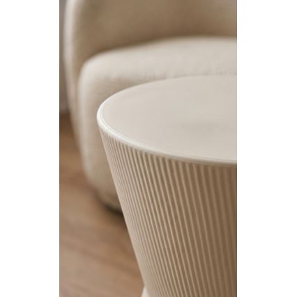 Odkladací stolík PETIT pr. 29 cm biely