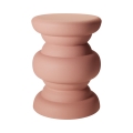 Odkladací stolík PETIT, priemer 31 cm, ružový