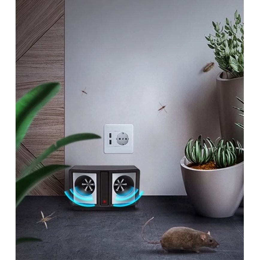 Odpudzovač kún a hlodavcov 1,5W/230V